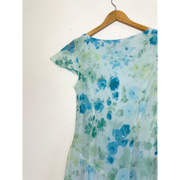 Y2K Asymmetrical Fairycore Midi Dress size 10 - Picture 13 of 15